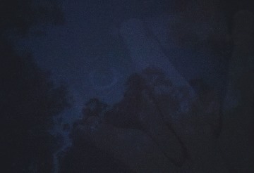 The night time sky watches back