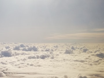 Clouds as seen from above